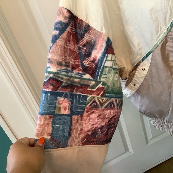 Vintage 80”s jacket bomber jacket size Large - Picture 2 of 9